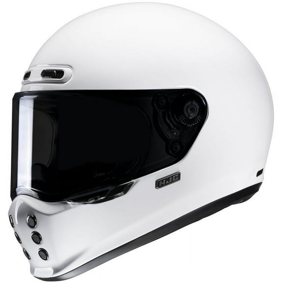 Hjc V10 Solid Helmet (Small, White)