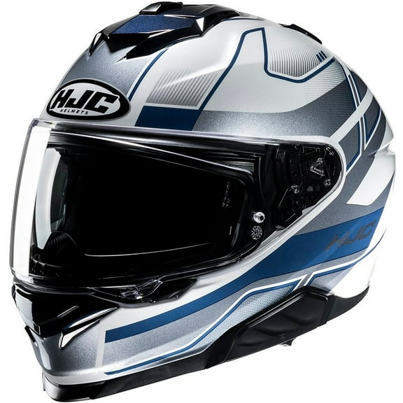 HJC i71 Iorix Motorcycle Helmet Blue LG