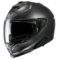 HJC i71 Solid Motorcycle Helmet Titanium LG