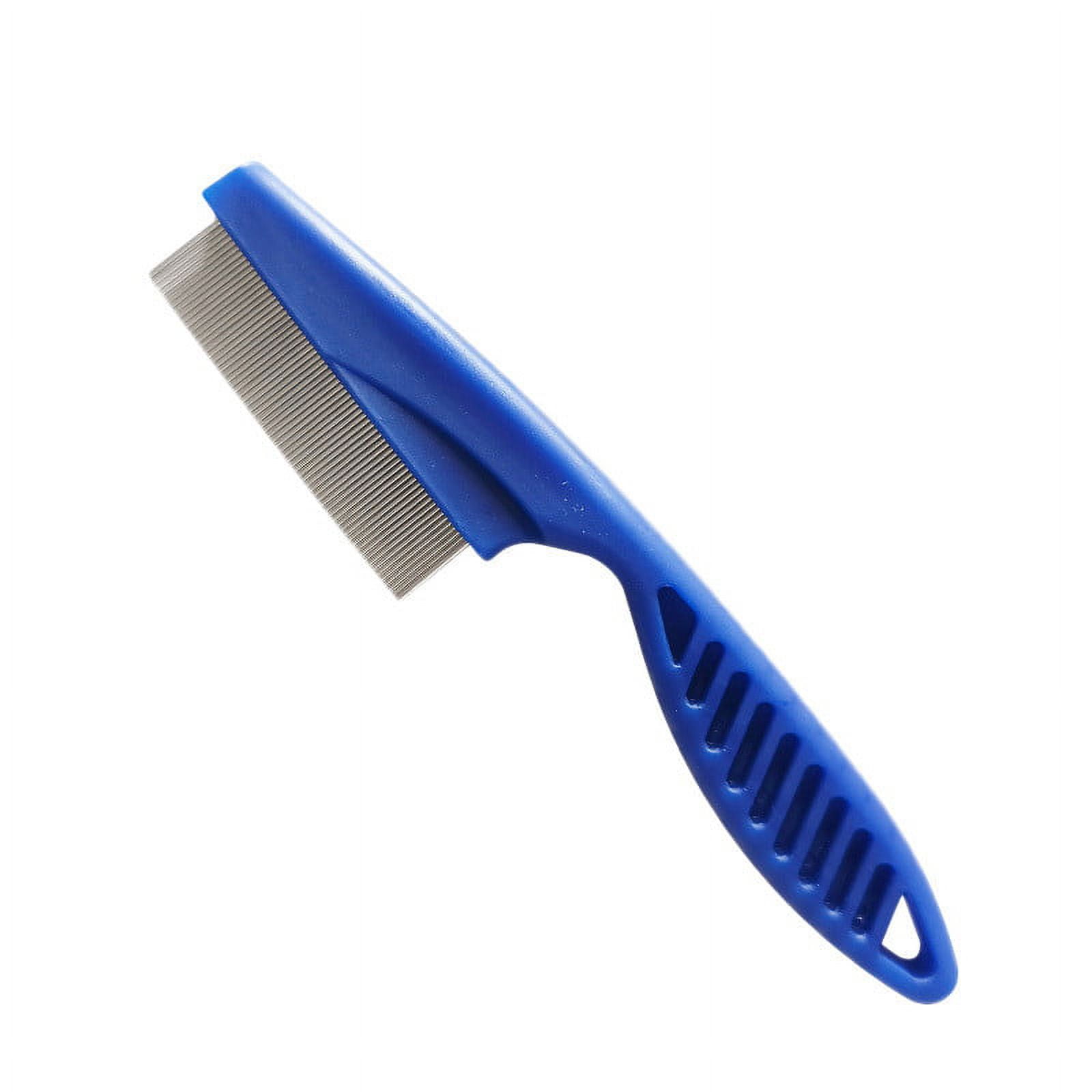 View of Hjktuzi Flea Comb for Dogs and Cats Pet Lice Comb and Flea Eggs Tear ...