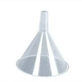 thumbnail image 1 of Hjktuzi Kitchen Plastic Small Clear Funnel With Long Neck For Quick And Clean Transferring Liquid Dry Goods 120mm, 1 of 3