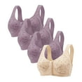 thumbnail image 1 of Hjlmsx Daisy Bras for Older Women 2025 Daisy Bra for Seniors Front Closure, Full Coverage No Underwire Comfortable Bra for Women, 1 of 3