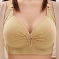 thumbnail image 1 of Hjlmsx Womens Plus Size No Underwire Bras Large Cup Everday Bras Full Coverage Push Up Bras Underwear, 1 of 5
