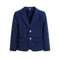thumbnail image 1 of Hjtefg Boys' Tailored Jacket - Classic Children's Suit Coat for Fall, Lightweight Comfortable Outerwear with Refined Styling,Color: D Size: 14-15 Years, 1 of 2
