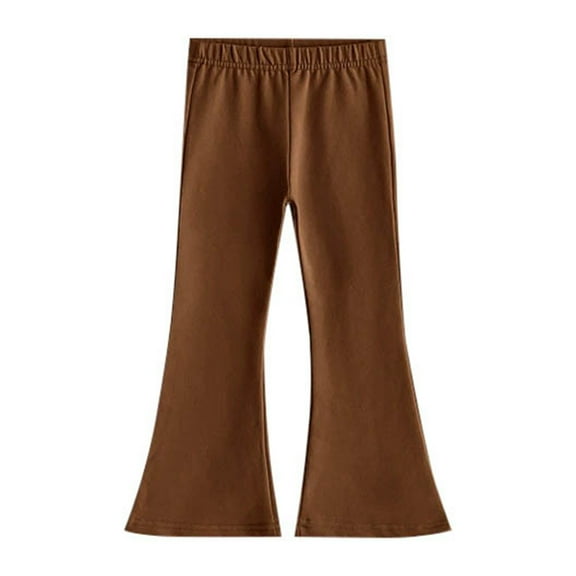 Hjtefg Women's Wide Leg Pants - Flowy Casual Trousers | Comfortable Relaxed Fit Bottoms | Lightweight Everyday Wear in Solid Colors,Color: 2-Coffee Size: 18-24 Months
