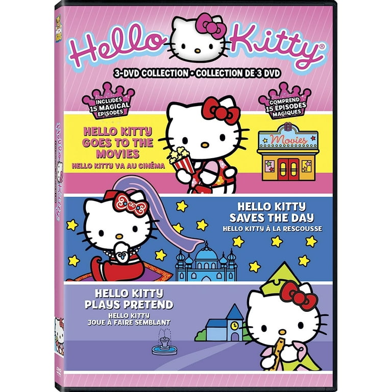 Hk:Hello Kitty 3Pk-Cb Sm Rpkg [Dvd] - Walmart.com