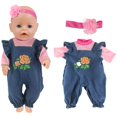 thumbnail image 1 of Hkapeg Doll Clothes for 14-18 Inch Dolls Accessories Dress Up Outfit Adults Gift 1Set Christmas Gift, 1 of 8