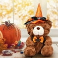 thumbnail image 1 of Hkapeg Halloween Bear Doll with Hat Cute Plush Teddy Bear Holiday Decoration Gift 1Pc Christmas Gifts, 1 of 5