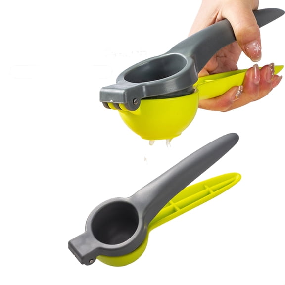 Hkapeg Home Manual Lemon Lime Juicer Squeezer Citrus Press Handheld Fruit Juice Extractor for Fresh Lemonade Orange Grapefruit Cocktail Drink Bar Kitchen Tool Easy Clean Dining Supplies