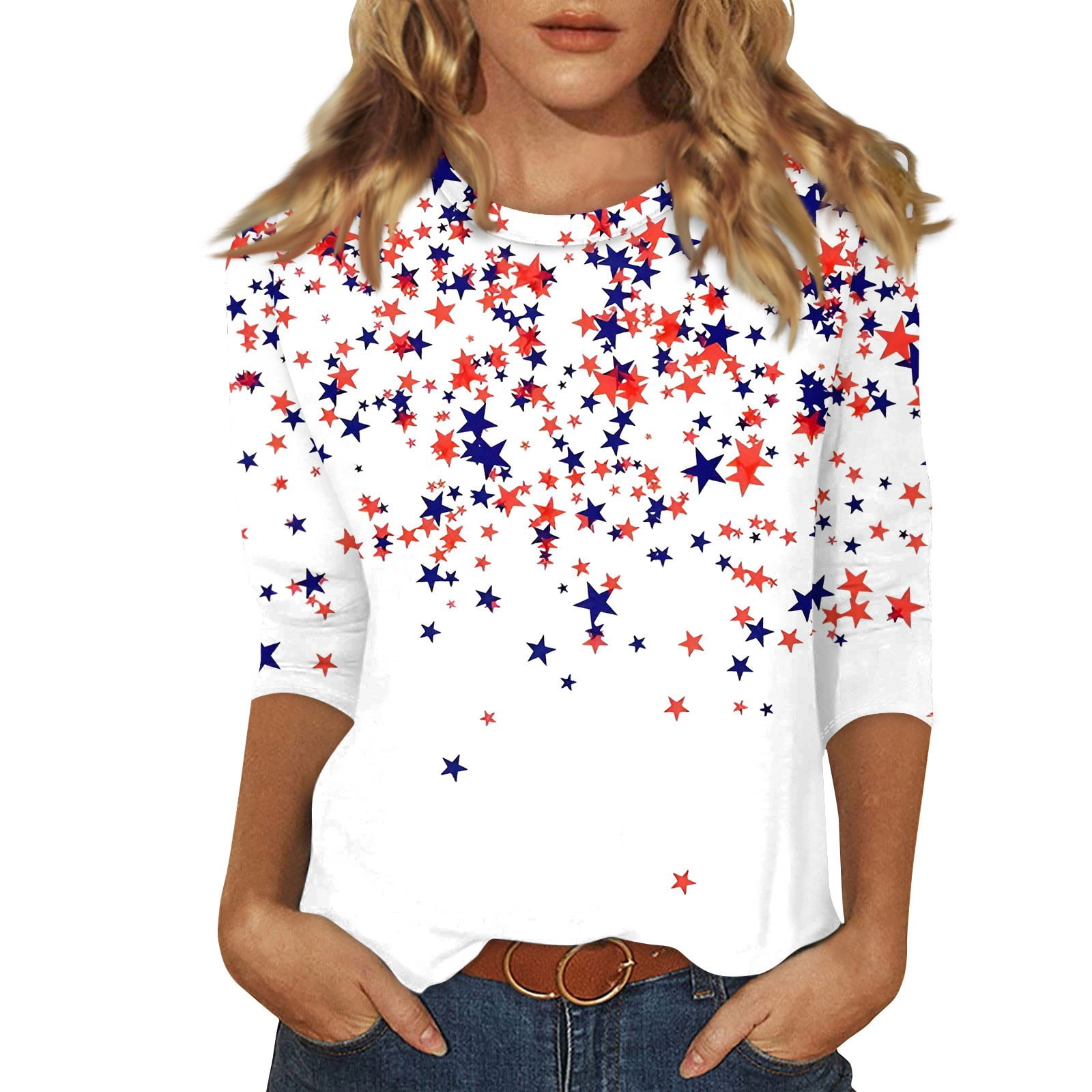 (Ad) Zeagoo T Shirts Women American Flag Tops...