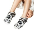 thumbnail image 1 of Hkoxplj Socks for Women Slipper Socks Fuzzy Warm Winter Socks Non Slip Socks Soft Plush Lined Cozy Sleep Socks with Snowflake Knit Pattern for Home Indoor Floor Size 6 to 10 Gift, 1 of 4