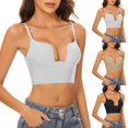 thumbnail image 1 of Hkoxplj Women's Deep V Plunge Convertible Bra Low Back Multiway Bra Adjustable Strapless Underwire Backless Bra Push Up Bra Clear Back Bra for Wedding Formal Evening and Daily Wear, 1 of 7
