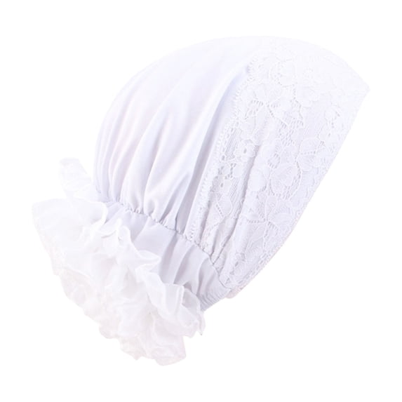 Hkoxplj Women's Headbands Lace Beanie Hat Turban Head Covering Wrap for Women Sleeping Cap Night Hat Ladies' Summer Fall Fashion Essentials