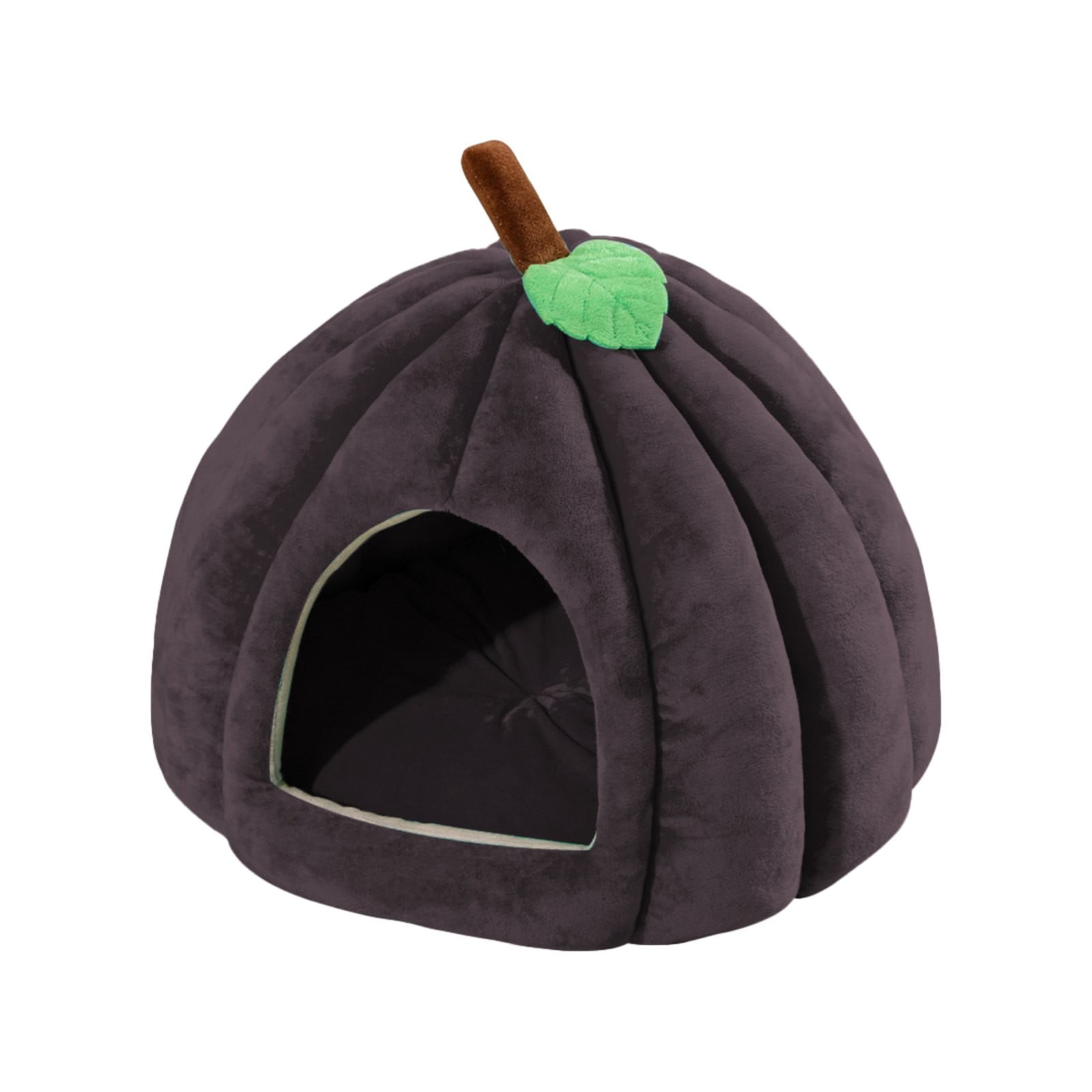 KASENTEX Cat Bed Indoor Tent - 2-in-1 Cozy Cave House With Removable Cushion For Small Pets