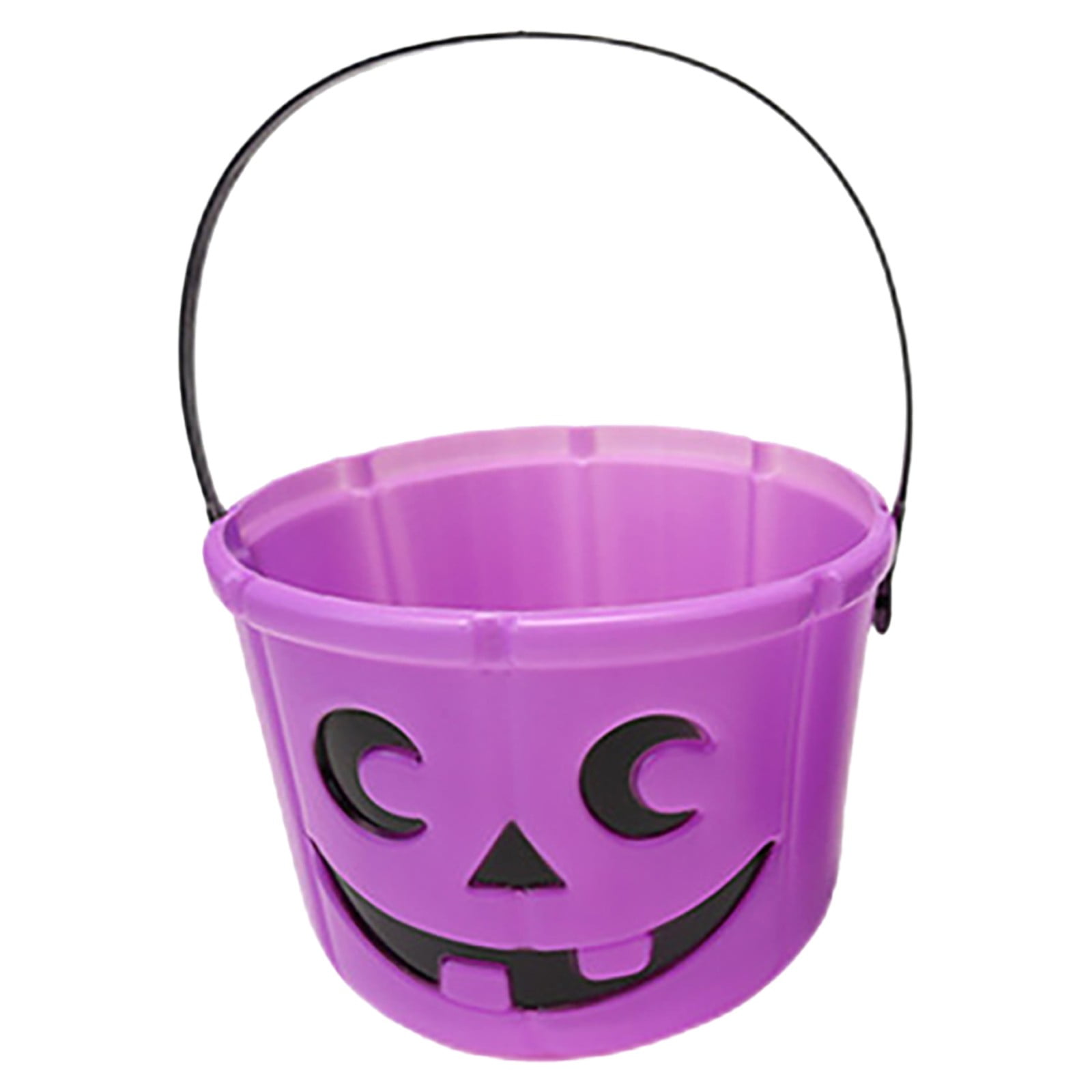 Hlandsky Halloween Trick Or Treat Pumpkin Bucket, Jack O Lantern Candy Basket and Buckets for