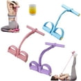 thumbnail image 1 of Hllpro Resistance Bands with Handles & 6-Tube Foot Pedal - Multi-Functional Full Body Workout Equipment for Women, Home Gym, 1 of 10