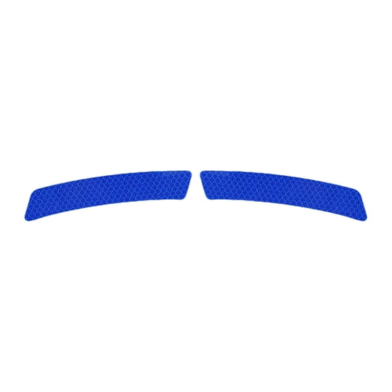 Hloma 1 Pair Reflective Car Door Edge Anti-Collision Guard Strips Warning Stickers
