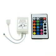 Hloma 24 Key IR Remote Controller for RGB 3528 5050 5630 LED Light Strip Two Outputs
