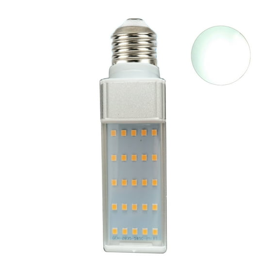 Hloma 5/9/7W E27/G24/G23 2700/6500K 2835 Horizontal Plug Lamp LED Corn Bulb Spot Light
