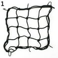 thumbnail image 1 of Hloma Motorcycle 6 Hook Mesh Bag String Sundries Helmet Luggage Holder Bungee Net Rope, 1 of 6
