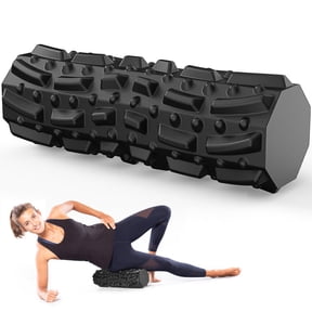 Hlthsky Foam Roller,18x6inches,Octagonal Trigger Point Deep Tissue Roller