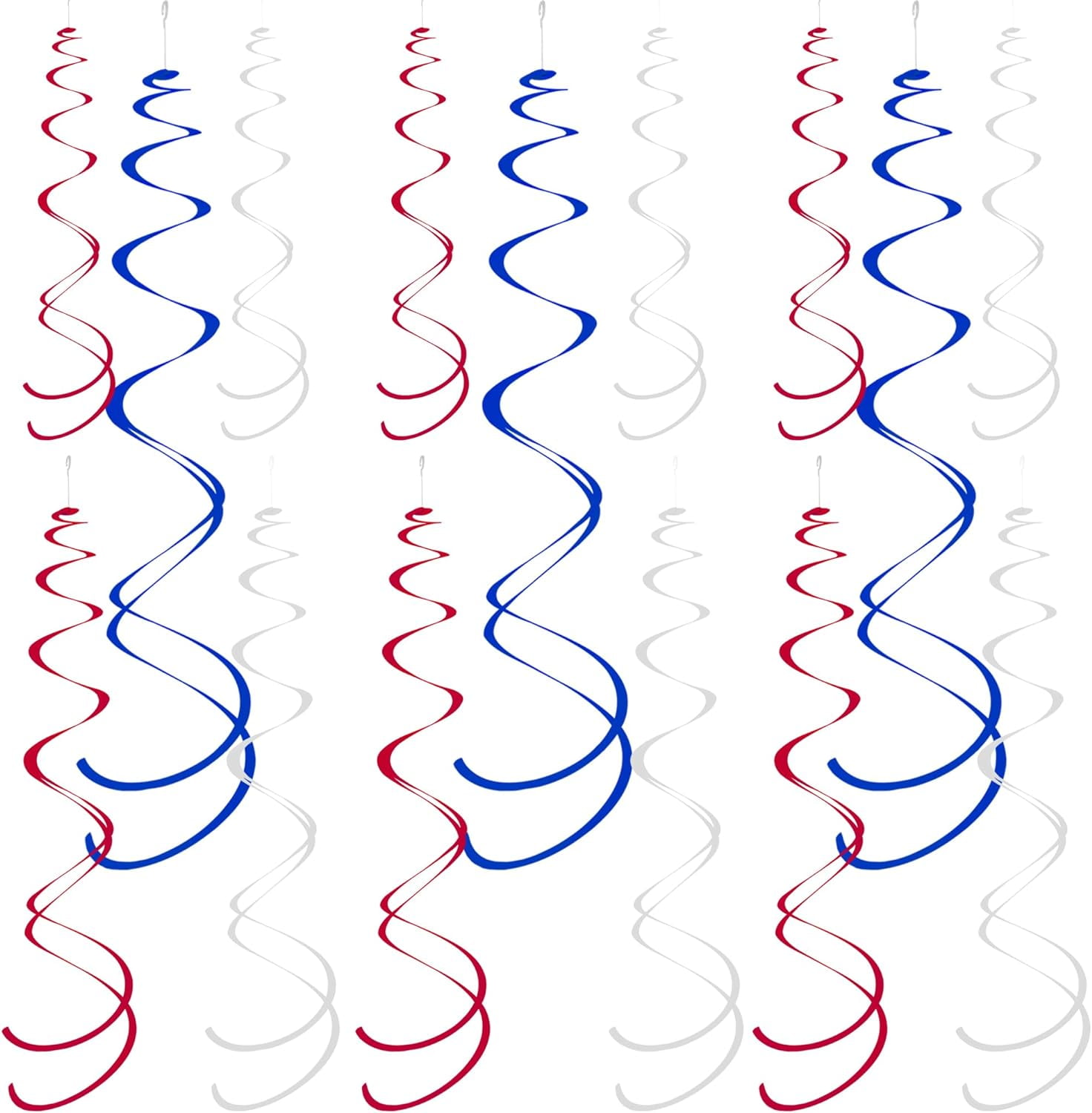 5 Sets Hanging Swirl Decorations Ceiling Hanging Party Swirl