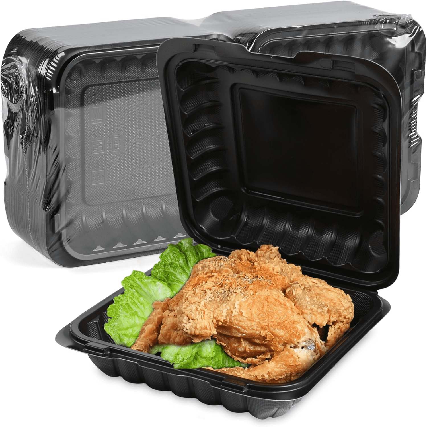 Hltsor FRESHPAK Meal Prep Container 40-Pack Leakproof To Go Boxes with ...