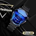thumbnail image 1 of Hlzmart Watches for Men New Hot Diamond Style Quartz Watch Waterproof Fashion Steel Band Men Women Relojes Para Hombres (Buy 2 Get 1 Free), 1 of 4