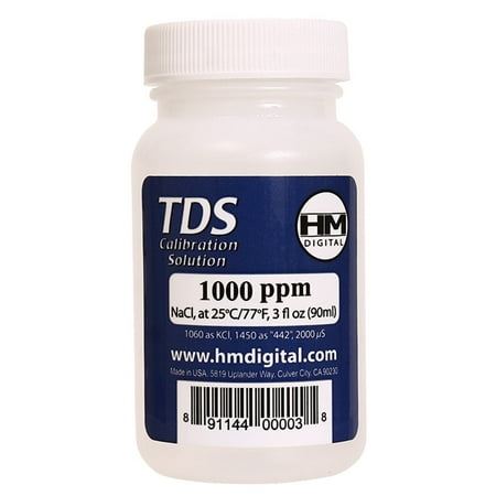 Hm Digital Hmdc1000 1000ppm Calibration Solution