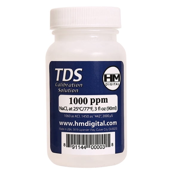 Hm Digital Hmdc1000 1000ppm Calibration Solution