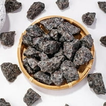 HmNPlay 0.4 lbs Natural Yooperlite Rough Flame Stones UV Reactive Glowing Rocks for Tumbling Cabbing Polishing Meditation Healing Crystals