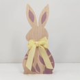 thumbnail image 1 of HmNPlay Easter Decorations Bunny Ornament Desktop Centerpiece Festive Home Decor for Table Shelf Party, 1 of 4