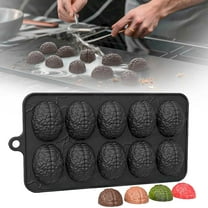 HmNPlay Halloween Brain Silicone Mold Spooky Baking Supplies for Candy Chocolate Jello Ice Cube Trays Creepy Party Cake Decorating Molds