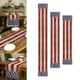 thumbnail image 1 of HmNPlay Patriotic Table Runner - Easy Care American Flag Decor for 4th of July, Spill Protection Kitchen Dining Party Centerpiece, Machine Washable Independence Day Home Decor, 1 of 8