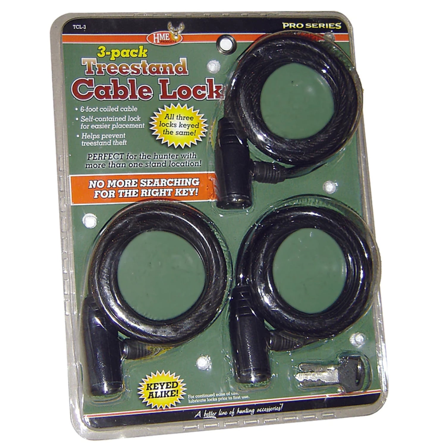 Hme Treestand Cable Locks 3 Pk. - Walmart.com
