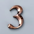 thumbnail image 1 of Hmgxay 2.8" Mailbox Numbers, Self-Adhesive Address Numbers for Home, Metal House Numbers for Indoor or Outdoor Use, Decorative Numerals for Streets or Mailboxes, 1 of 5