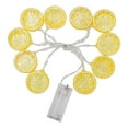 thumbnail image 1 of Hmgxay 3.5Ft Lemon LED String Lights, Battery-Operated Lemon Decorative Light String with 10 Warm Glow Bulbs, Whimsical Lemon Fairy Lights for Home and Outdoor Ambiance(Yellow), 1 of 9