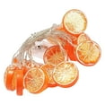 thumbnail image 1 of Hmgxay 3.5Ft Lemon LED String Lights, Battery-Operated Lemon Decorative Light String with 10 Warm Glow Bulbs, Whimsical Lemon Fairy Lights for Home and Outdoor Ambiance(Orange), 1 of 6