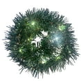 thumbnail image 1 of Hmgxay 70.9" Christmas Rattan Lights, Decorative Rattan String Lights for Festive Decor, Battery-Powered Christmas Fairy Lights, DIY Holiday Atmosphere Lighting for Home and Garden(Green), 1 of 5