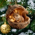 thumbnail image 1 of Hmgxay 9 Adorable Forest Ornaments, Cute Mini Christmas Decorations with Lights, Charming Hanging Resin Figures, Whimsical Holiday Accents, 1 of 7