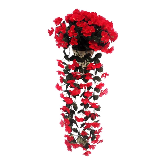 Hmgxay Artificial Chlorophytum Bouquet, Decorative Faux Plant Arrangement, Irradiation Garden Screen, Versatile Silk Floral Fence