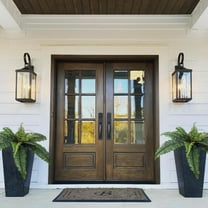 Hmgxay Artificial Fern Wall Decoration, Lifelike Simulated Persian Leaves Greenery, Realistic Faux Boston Fern Arrangement, Durable Plastic Greenery for Year-Round Decor