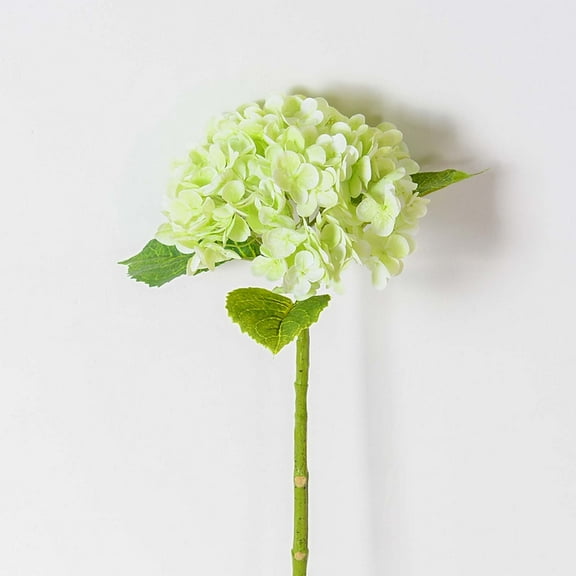 Hmgxay Artificial Hydrangea, Lifelike Hydrangea Bloom, Faux Hydrangea Flower, Decorative Hydrangea Arrangement(Mint Green)