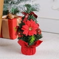 thumbnail image 1 of Hmgxay Christmas Tree Decoration, Festive Desktop Christmas Tree Ornament, Holiday Tabletop Christmas Decor, Indoor Xmas Tree Accent for Home and Parties(Red), 1 of 4