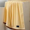 thumbnail image 1 of Hmgxay Cotton Bath Sheets, 28"x55" Extra Large Towels for Adults, Highly Absorbent Hotel Collection, Soft Bathroom Towels(Yellow), 1 of 6