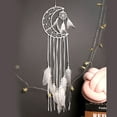 thumbnail image 1 of Hmgxay Crescent Star Dream Catcher, Handmade Dream Catching Net with Decorative Beads and Feathers, Wall Hanging Dream Catcher for Home Decor, Tranquil Dream Net for Kids and Adults, 1 of 2