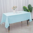 thumbnail image 1 of Hmgxay Disposable Tablecloth, Single-Use Plastic Table Cover for Parties, Waterproof and Oil-Proof Table Protection, Convenient Disposable Table Linen for Birthdays and Events(Blue), 1 of 6