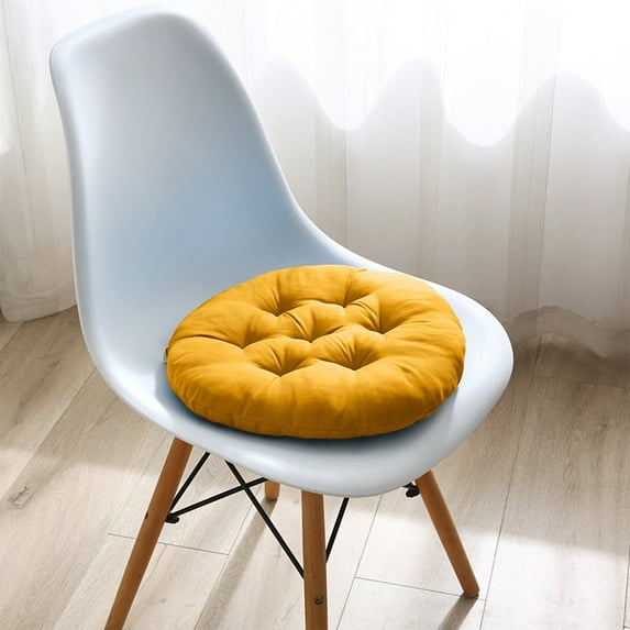 Hmgxay Round Thickened Chair Cushion, Office Seat Pad, Floor Pillow, Tatami Mat for Yoga, Living Room Sofa, Balcony, Kids Outdoor Patio Furniture(17.7x17.7 Inches)