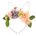 thumbnail image 1 of Hmgxay Floral Headband, Flower Crown Hair Accessory for Women Girls, Hair Hoops for Theme Parties, Woodland-Inspired Head Accessories for Birthdays and Events(Yellow), 1 of 1