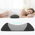 thumbnail image 1 of Hmgxay Foam Lumbar Support Pillow, 10"x22" Ergonomic Backrest Cushion, Comfortable Spinal Alignment Pillow(Black), 1 of 7